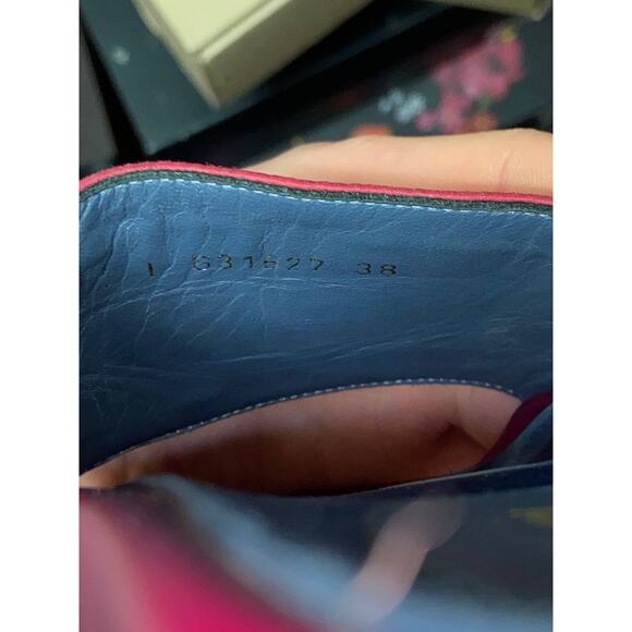 Chanel Pink Textile Slides with Gold Hardware, Size 38 - Picture 6 of 8